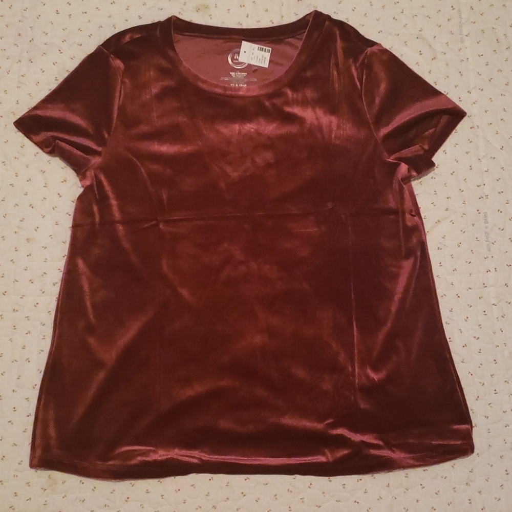NWOT Velvety 24/7 top